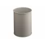DURABLE metallist prügikast 15L ümmargune must 330110