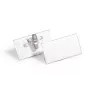 DURABLE nimesildi hoidik 40x75 mm Combi klambriga, akrüül, läbipaistev, 25 pakis (812119)