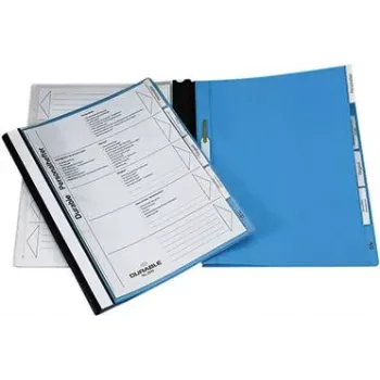 DURABLE isiklik failiklamber rippsiiniga A4 sinine (5 tk pakk) 255506