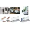 DURABLE PRESENTER DE LUXE lauanimeline 61x210 mm, läbipaistev akrüül, 2 tk 820219
