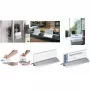 DURABLE PRESENTER DE LUXE lauanimeline 61x210 mm, läbipaistev akrüül, 2 tk 820219