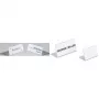 DURABLE SHERPA® L-kujuline lauasiltide hoidja, akrüül, 61x210 mm, horisontaalne, läbipaistev, 10-pakk 803119