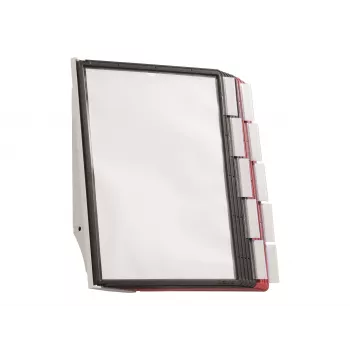 DURABLE SHERPA® WALL 10 seinale paigaldatav dokumendihoidikute süsteem, A4, 10 paneeli, hall 563100