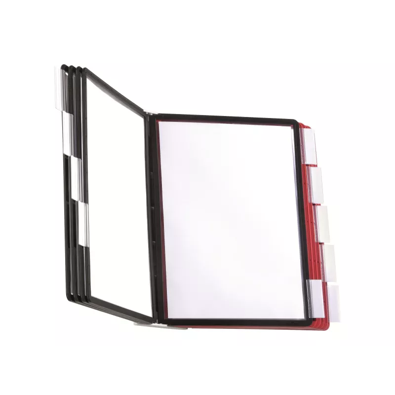 DURABLE SHERPA® WALL 10 seinale paigaldatav dokumendihoidikute süsteem, A4, 10 paneeli, hall 563100