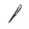DURABLE Tekstiilist kaelapael 20 koos karabiinkonksuga, must, 10-pakk (813701)
