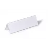 DURABLE VISIFIX® lauanimede hoidja telk-stiilis 61/122x210 mm, läbipaistev PVC, 25 tk pakk (805219)