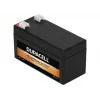 Duracell DR1.3-12 12V 1.3Ah VRLA aku – hooldusvaba AGM laetav