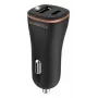 Duracell Power Travel laadija 12V USB-A + USB-C 18W PD autolaadija DR6026A