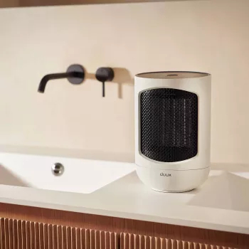 Duux Zone isiklik keraamiline küttekeha DXCH43, 600/900/1500 W, kaugjuhtimispult, 80° võnkumine, valge