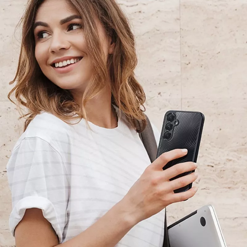 Dux Ducis Aimo ümbris Samsung Galaxy A35 5G jaoks - Must