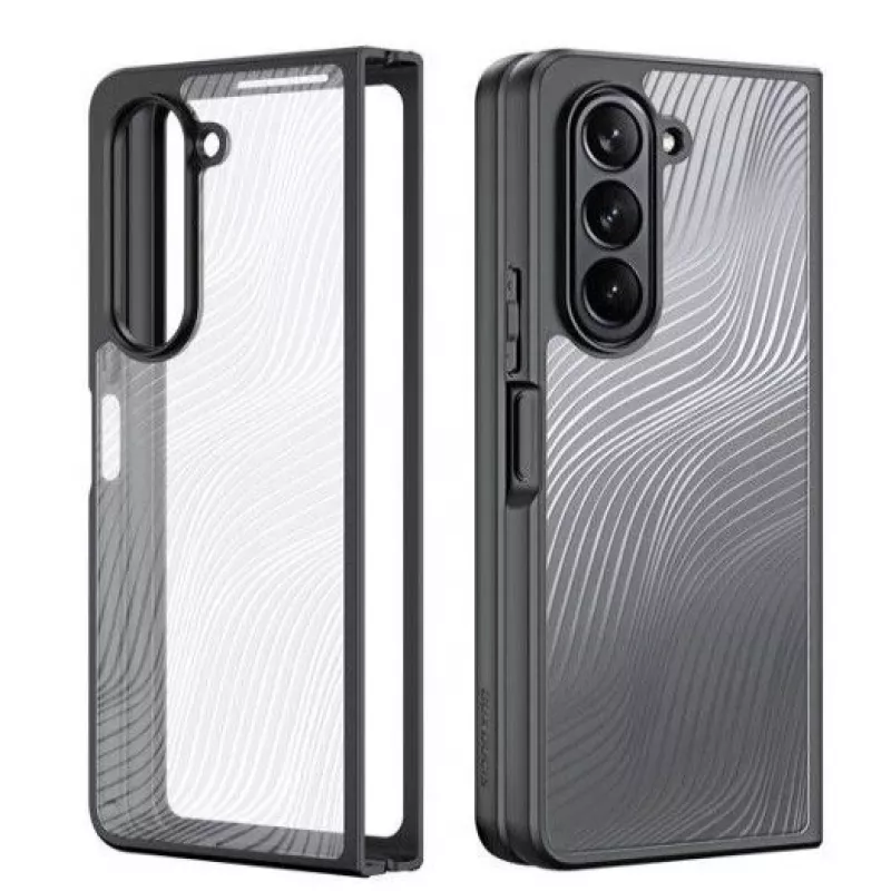 Dux Ducis Aimo Mag Must ümbris Samsung Galaxy Z Fold 5 jaoks