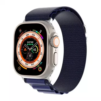 Dux Ducis Apple Buckle Sport Band for Apple Watch 42/44/45/46/49MM Navy