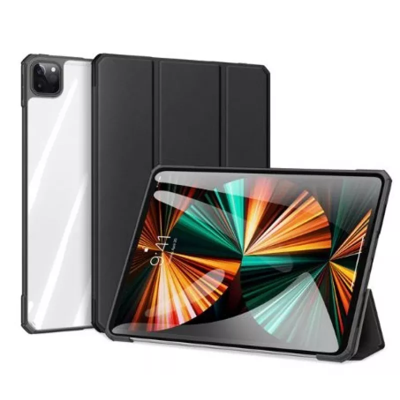 Dux Ducis Apple Copa Case for iPad Pro 12.9 2021/2020/2018 Smart Cover Black