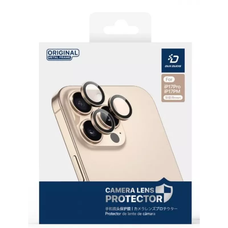 Dux Ducis Apple iPhone 17 Pro Max / 17 Pro kaamera objektiivi kaitse, sügavsinine