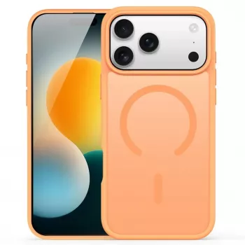 Dux Ducis Apple iPhone 17 Pro YIND PC+TPU ümbris MagSafe'iga Oranž