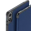 Dux Ducis Domo Series Tri-fold Stand PU Leather Tablet Cover for Xiaomi Redmi Pad 2 Pro, Blue
