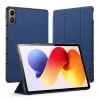 Dux Ducis Domo Series Tri-fold Stand PU Leather Tablet Cover for Xiaomi Redmi Pad 2 Pro, Blue