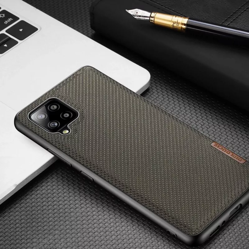 Dux Ducis Fino Samsung A42 5G Must Flip Rahakott Ümbris