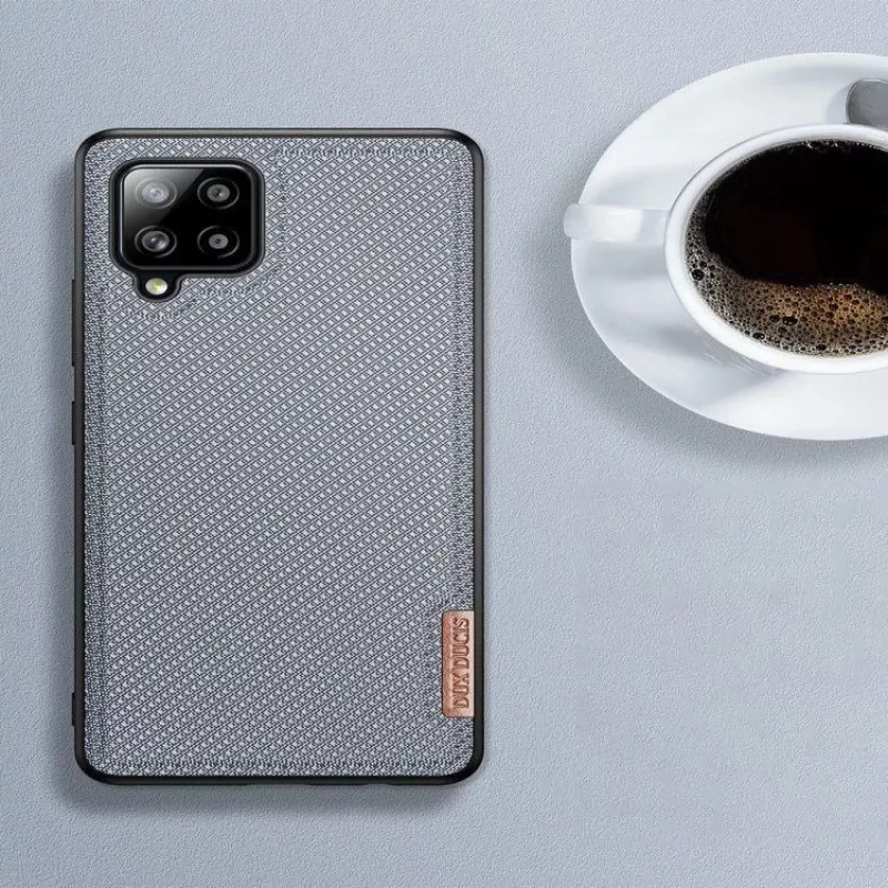 Dux Ducis Fino Samsung A42 5G Must Flip Rahakott Ümbris