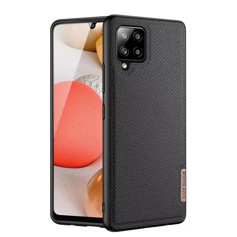 Dux Ducis Fino Samsung A42 5G Must Flip Rahakott Ümbris