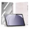 Dux Ducis Samsung Galaxy Tab A9 Plus TPU+PC+Nahk Läbipaistev Ümbris Hele Roosa