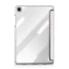 Dux Ducis Samsung Galaxy Tab A9 Plus TPU+PC+Nahk Läbipaistev Ümbris Hele Roosa
