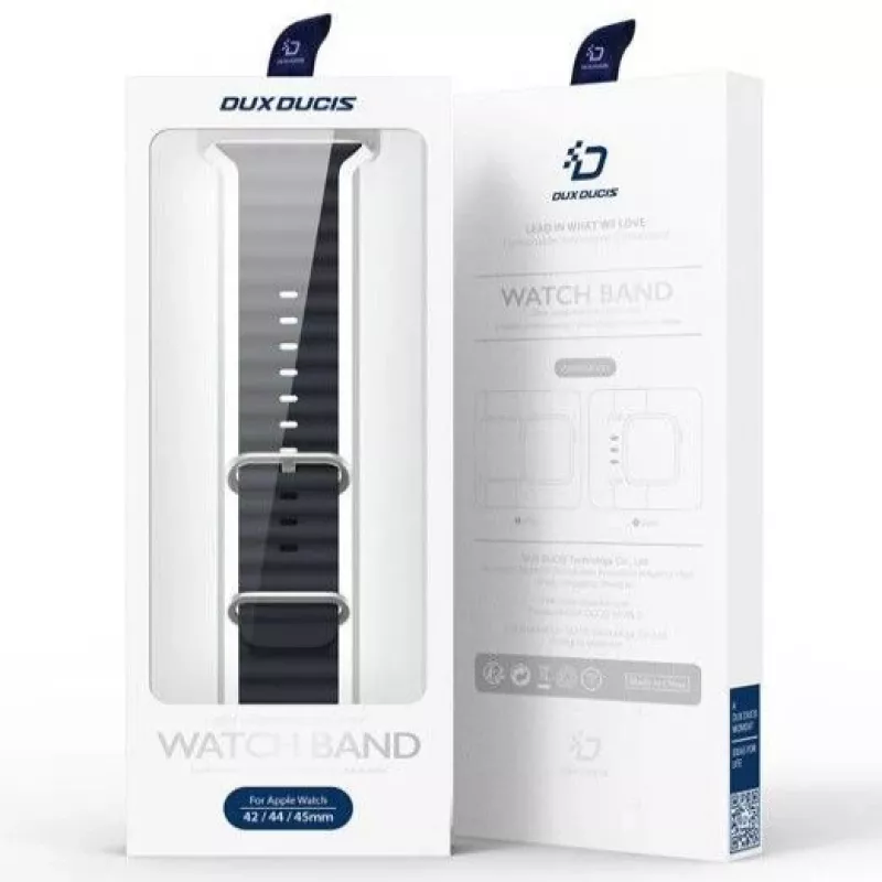 Dux Ducis Silikoonist kellarihm Apple Watch Series 8/7/6/5/4/3/2/SE (38/40/41mm) - Hall