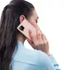 DUX DUCIS Skin Pro Flip Case Samsung Galaxy A54 5G jaoks, Roosa, PU-nahk kaarditasku ja alusega