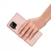 DUX DUCIS Skin Pro Flip Case Samsung Galaxy A54 5G jaoks, Roosa, PU-nahk kaarditasku ja alusega
