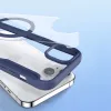 Dux Ducis Skin X Pro Magnetic Flip MagSafe Case for Apple iPhone 15 Plus - Blue