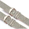 DUX DUCIS roostevabast terasest lüli käevõru Apple Watch rihmale 7/6/5/4/3/2/SE (41/40/38mm) hõbedane