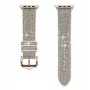 DUX DUCIS roostevabast terasest lüli käevõru Apple Watch rihmale 7/6/5/4/3/2/SE (41/40/38mm) hõbedane