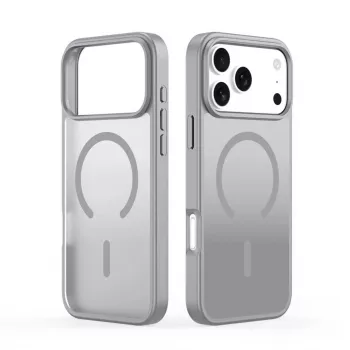 Dux Ducis YIND PC+TPU Case with MagSafe for Apple iPhone 17 Pro Grey