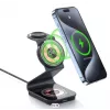 Duzzona W21 3-in-1 15W Wireless Charging Stand (Qi2 Certified) Black