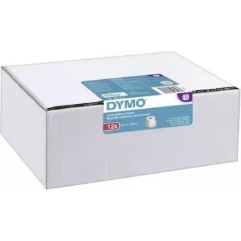 DYMO Authentic LabelWriter suured aadressisildid 36mm x 89mm läbipaistvad, 2 rulli 130 tk (260 silti)