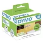 DYMO Authentic LabelWriter suured aadressisildid 36mm x 89mm läbipaistvad, 2 rulli 130 tk (260 silti)