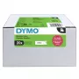DYMO D1 märgistuslint 9mm x 7m must valgel (10-pakk)