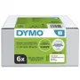 DYMO LabelWriter saatelehtede ja nimesiltide etiketid, 54 x 101 mm, valge, püsiv liim, 220 etiketti rullis