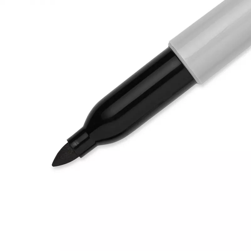 DYMO Sharpie peenikese otsaga püsimarker must (2-pakk)