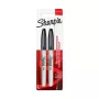 DYMO Sharpie peenikese otsaga püsimarker must (2-pakk)