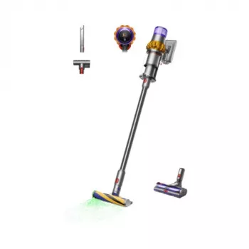 Dyson V15 Detect Absolute Juhtmevaba Kepptolmuimeja, Roostevaba teras, 240AW, LCD-ekraan, 60 min tööaeg