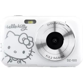 DZ-100 Hello Kitty valge kaasaskantav kõlar 3,5 mm pesaga, 2W RMS, USB-toitega