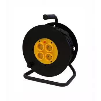 E CORD XP03/01-D1/SY-08 3X1.5 40M 4P R Industrial Power Cable 40m Black