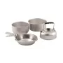 Easy Camp Adventure Cook Set M Silver Aluminium