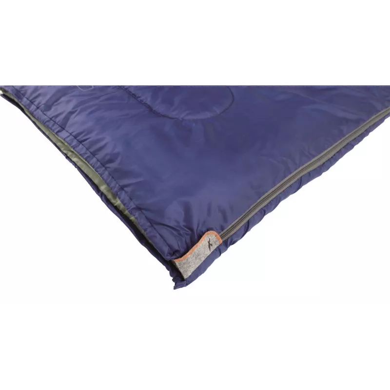 Easy Camp Chakra Blue Sleeping Bag - Ristkülikukujuline, 1-2 hooaega, Polüester