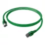 EasyLan FlexBoot Cat.6A S/FTP Patch-kaabel, roheline, 0,50 m