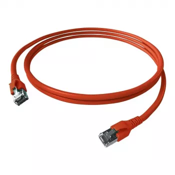 EASYLAN FlexBoot patch-kaabel Cat.6A S/FTP punane 2m