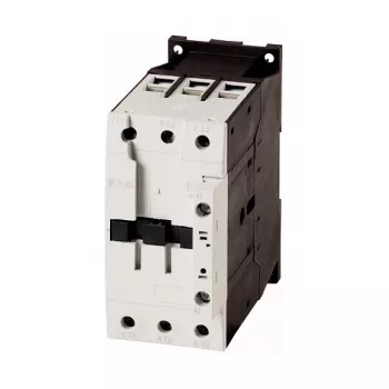 Eaton DILM65 3-poolne jõukontaktor, 230 V 50 Hz / 240 V 60 Hz mähis, 65 A AC-3, 30 kW 400 V, kruviühendused, DIN-liistule paigaldus