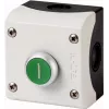 Eaton M22-D-G-X1/KC11/I Pushbutton Panel Grey, 1NO+1NC, Momentary, 22.5mm, IP66/IP67/IP69K 216522