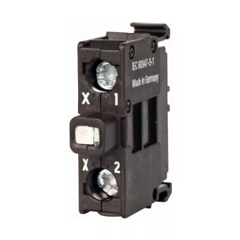 Eaton M22-LEDC-W Valge LED-element, aluskinnitus, 12-230V AC/DC, 8-15mA, kruviühendused